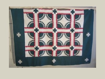 New York Beauty — Patchwork Quilt, 1992