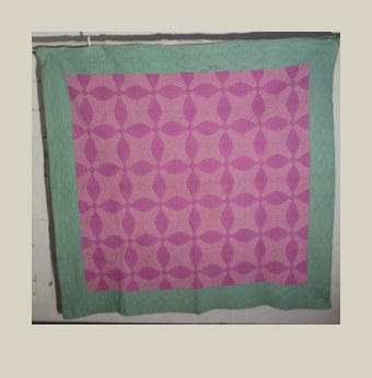 Orange Peal — Patchwork- und Appliqué-Quilt, um 1940, USA