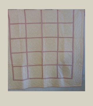 Silken Baskets — Patchwork Quilt, 1980
