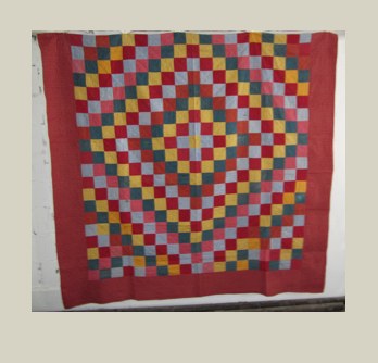 Trip around the world — Patchwork Quilt, ca. 1920 - 1940