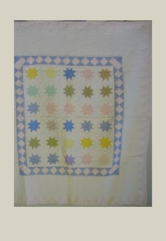 Twinkle Star — Patchwork Quilt, 20. Jahrhundert